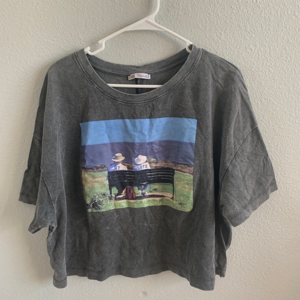 Zara graphic tee